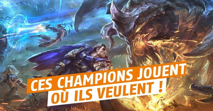League of Legends : voici les champions les plus versatiles du jeu