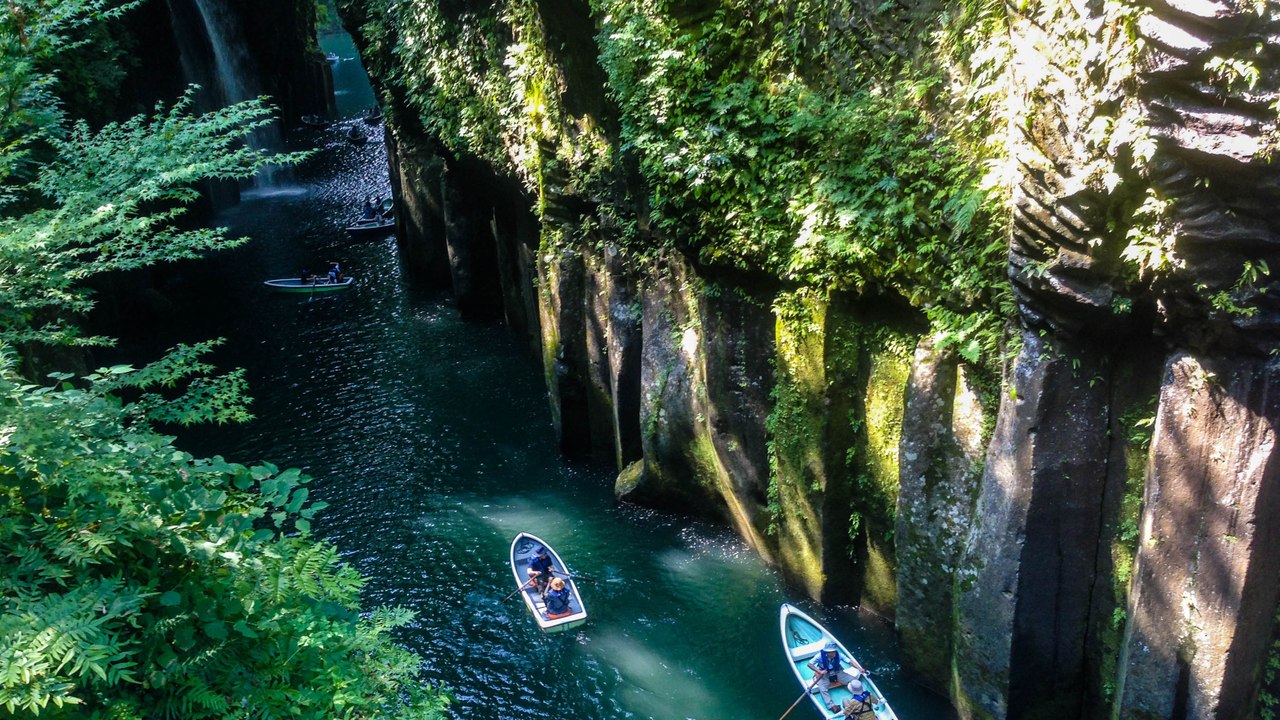 Les Gorges de Takachiho (Japon) : quand des coulées de lave se transforment en paradis
