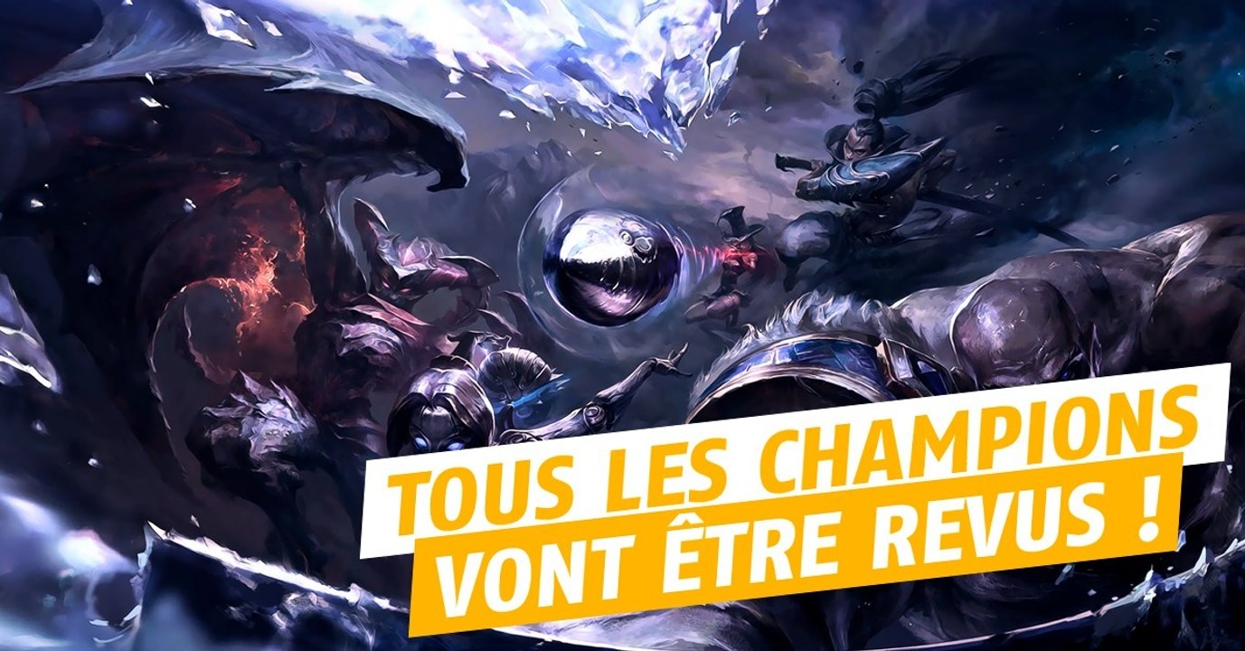 League of Legends : Riot va revoir les statistiques de base de tous les champions