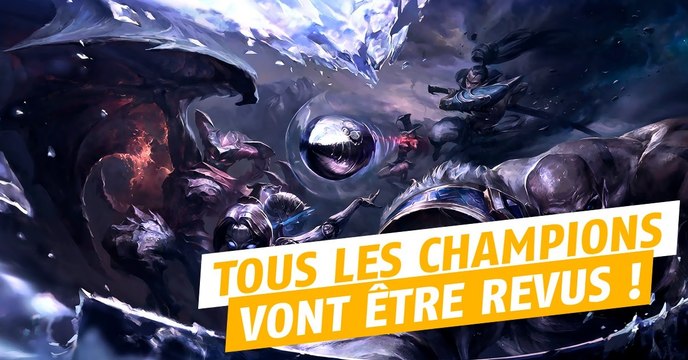 League of Legends : Riot va revoir les statistiques de base de tous les champions