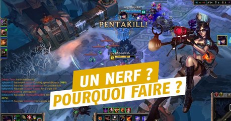 League of Legends : voici pourquoi le winrate de Caitlyn a augmenté après son nerf