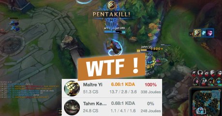 League of Legends : ce joueur a joué 300 parties avec Yi... pour autant de victoires