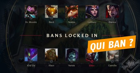 League of Legends : voici les 10 champions les plus dangereux du patch pour ban correctement