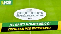 Expulsan aficionado del Estadio Azteca por entonar el grito homofóbico