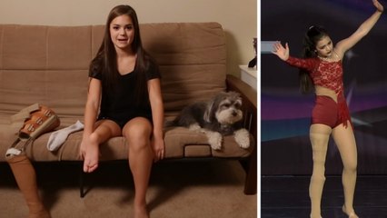 Atteinte d'un cancer des os depuis l'âge de 9 ans, une danseuse se fait greffer un pied à la place du genou