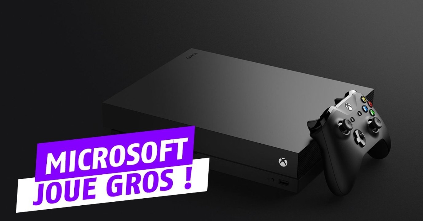 Malgré son prix élevé, la Xbox One X ne va rien rapporter à Microsoft