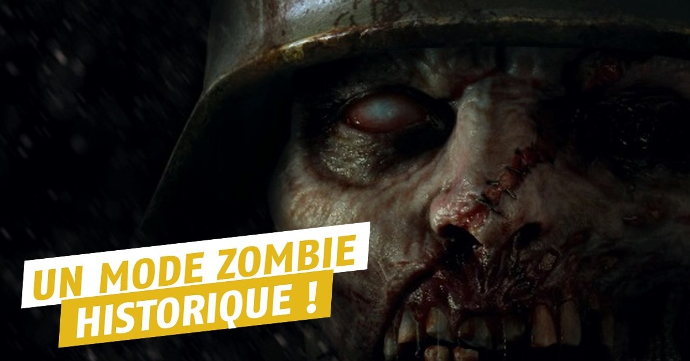 Les révélations sur le mode zombie de Call of Duty WW2 ont bien fait rire les internautes