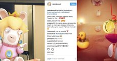 Ubisoft vous présente... l'Instagram charmeur de Peach version Lapins Crétins