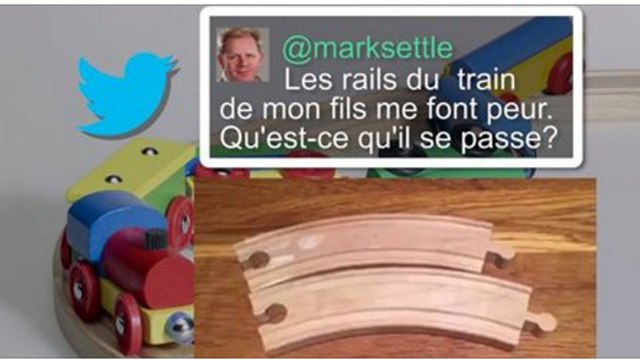 Une illusion d'optique avec des rails (en jouets) affole le web