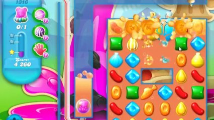 Candy Crush Soda Saga niveau 1316 : solution et astuces pour passer le level