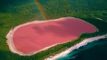 Australie : le lac Hillier, une oeuvre étonnante de la nature !