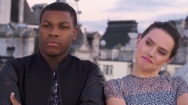 Star Wars 7 : le rap de Daisy Ridley et John Boyega fait le buzz