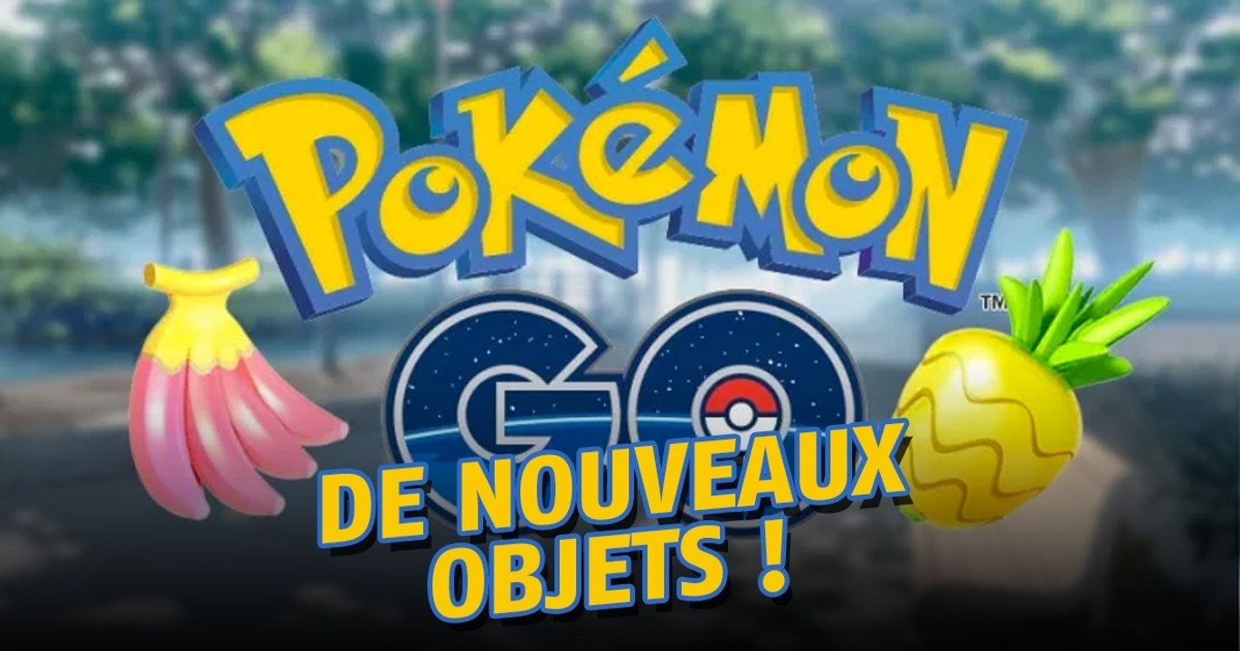 Pokémon GO : 2 nouveaux objets arrivent dans le jeu de Niantic