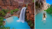Etats-Unis : les chutes d'Havasu, un lieu hors du temps