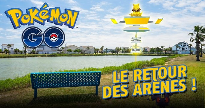 Pokémon Go : les arènes sont de retour et voici tout ce qu'il y a à savoir