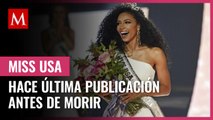 Ésta fue la última publicación de Cheslie Kryst, la ganadora de Miss USA que murió a los 30 años