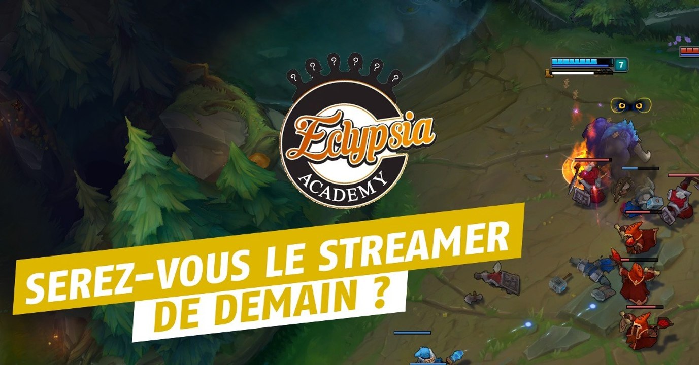 League of Legends : Eclypsia lance un nouveau concept qui permet de former des streamers