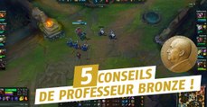 League of Legends : Professeur Bronze a des conseils à vous donner pour les ranked