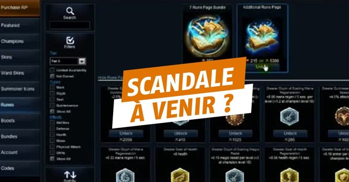 League of Legends : Riot est à deux doigt de créer un scandale en supprimant le système actuel de runes
