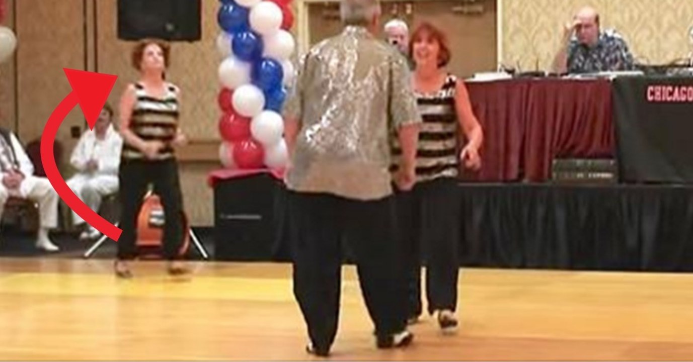 Ce couple commence à danser mais regardez bien ce qui va suivre...