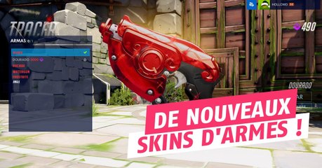 Overwatch : on a la preuve que les skins d'armes arrivent enfin en jeu