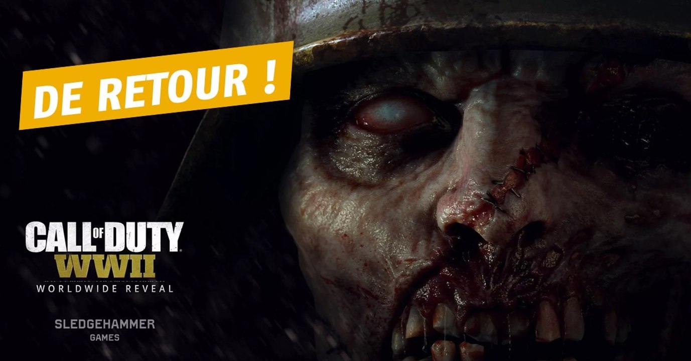 Call of Duty WW2 : découvrez les nazis zombies...