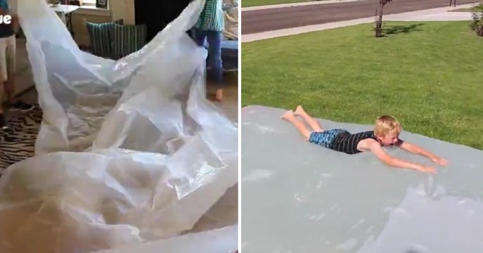 Réalisez un ventre y glisse qui vous permet de vous amuser sans aucune éraflure