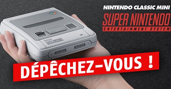 Vous allez pouvoir réserver votre SNES Mini à partir de cette date