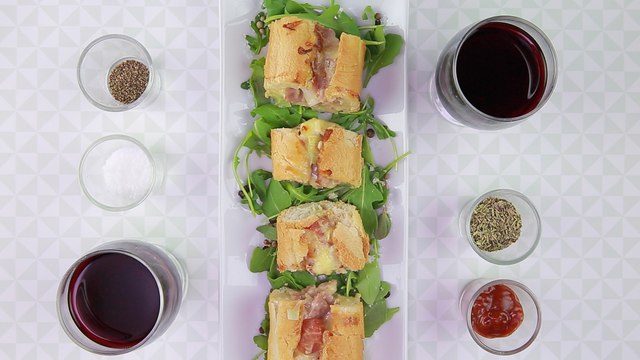 Baguette fourrée jambon-fromage : la recette pour une délicieuse baguette surprise