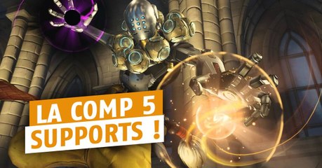 Overwatch : marre de jouer toujours la même chose ? Essayez la composition avec 5 supports
