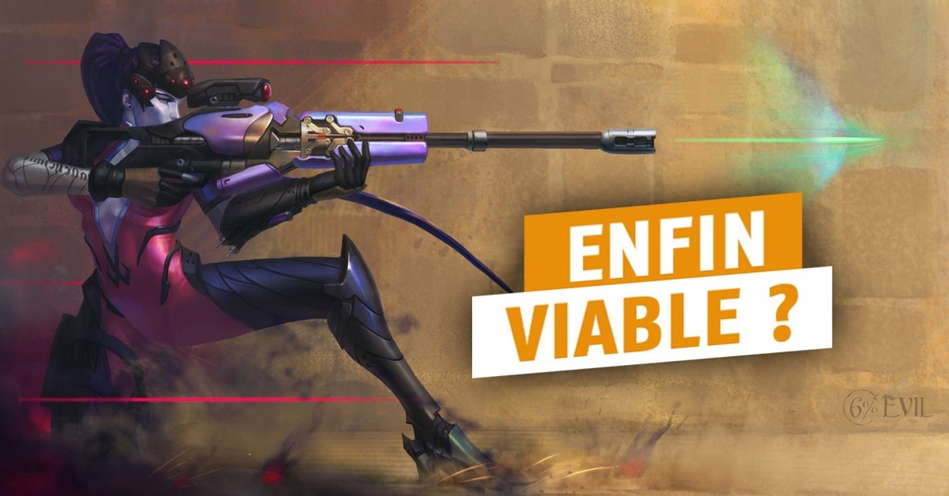 Overwatch : Widowmaker profite de buffs qui font déjà trembler la communauté !