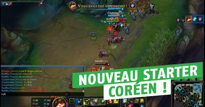 League of Legends : les Coréens innovent encore avec les objets de départ des ADC