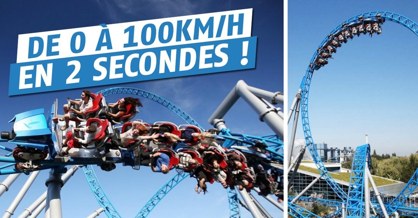 Blue Fire (Europa-Park) : les montagnes russes...