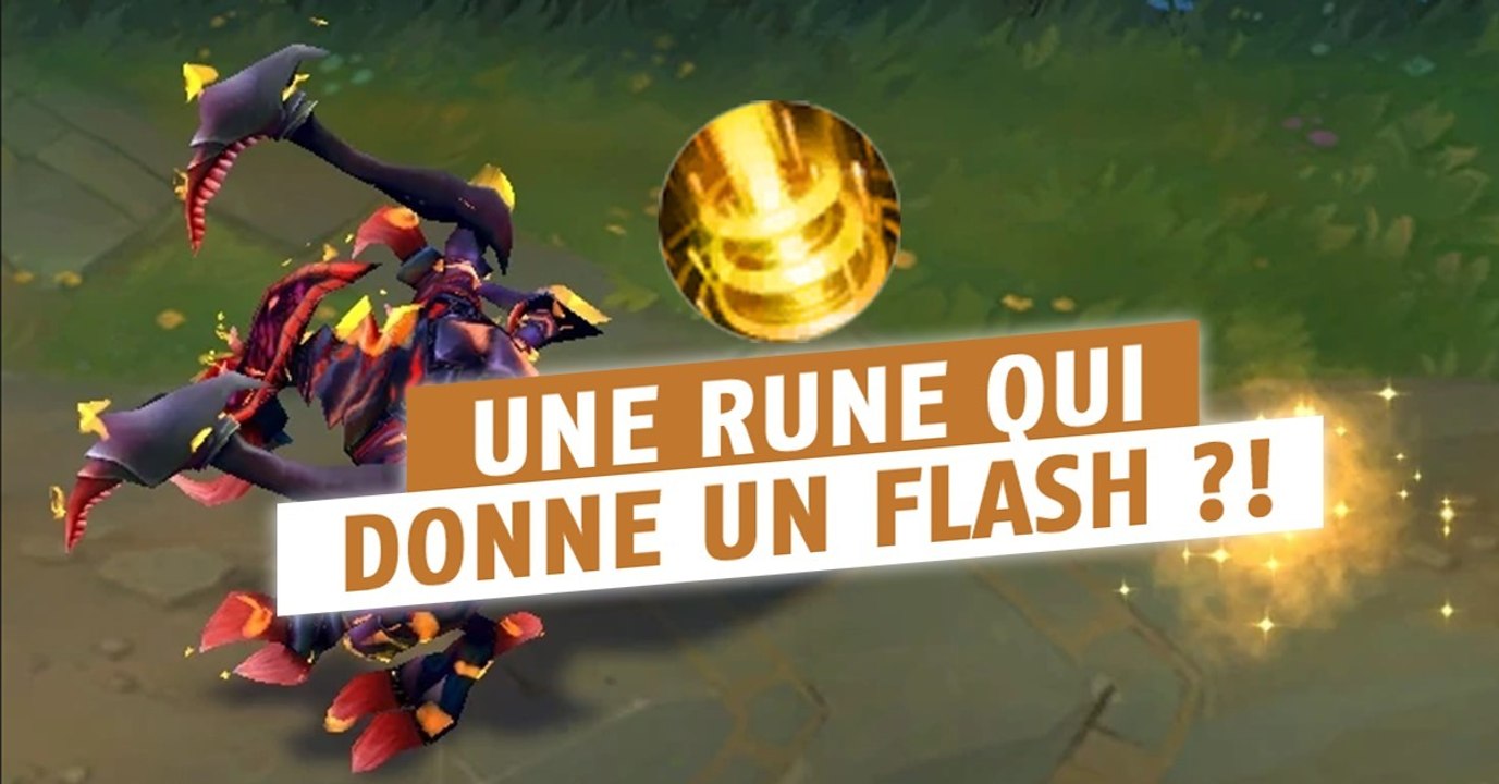League of Legends : une rune permettra d'avoir un mini flash en permanence !