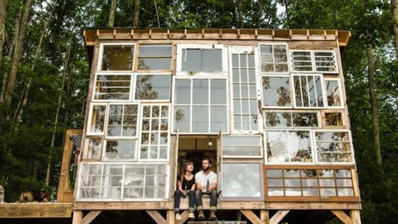 Virginie : ce couple a construit une cabane très originale