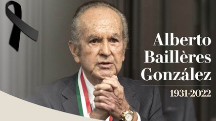 Murió el empresario Alberto Baillères González, consejero honorario del Grupo Bal