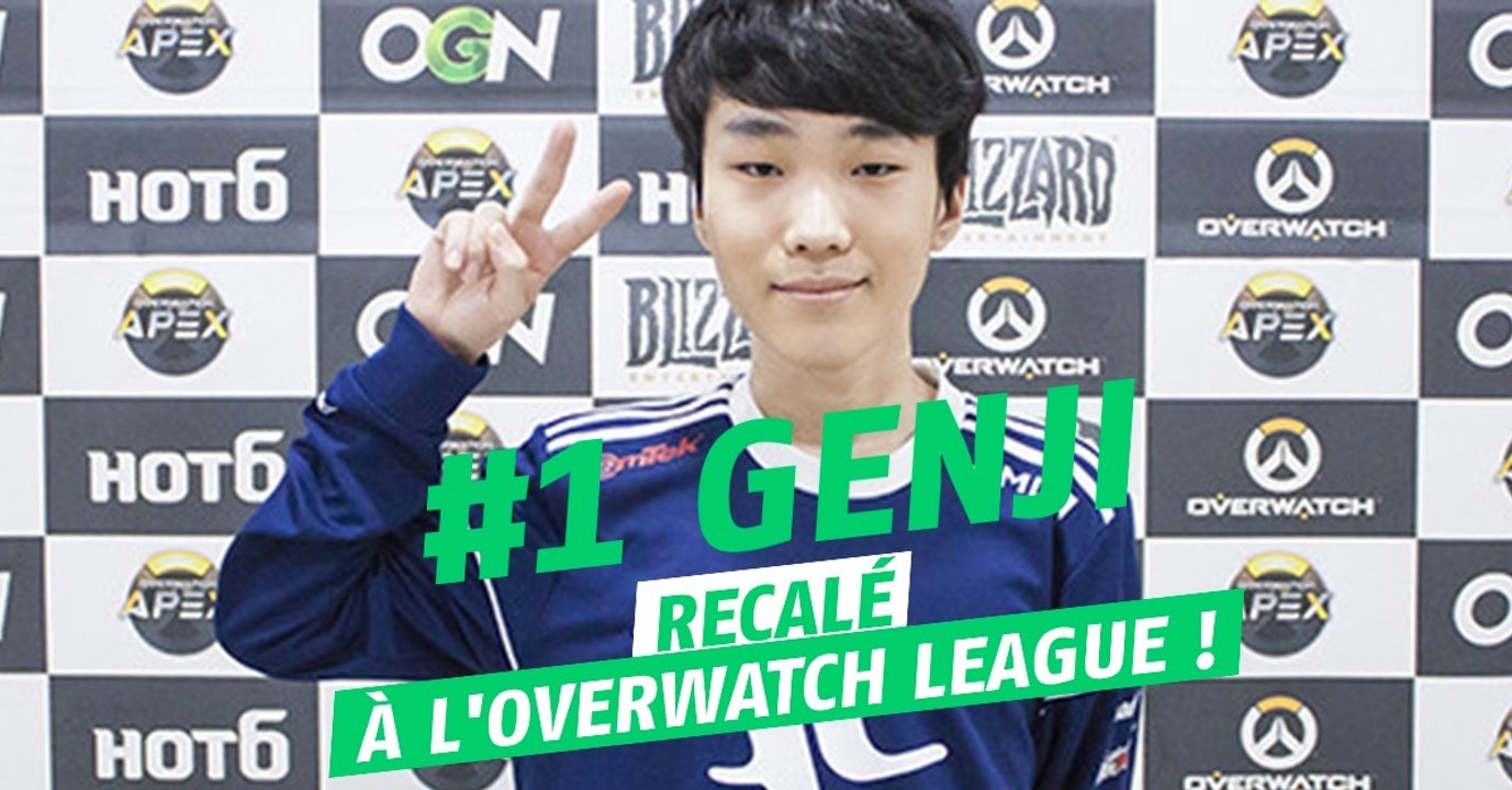 Overwatch : le meilleur Genji du monde est privé d'Overwatch League !