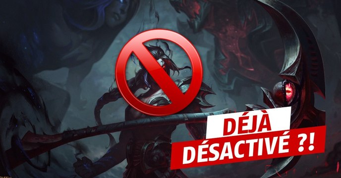 League of Legends : Kayn pourrait très vite se faire désactiver par Riot
