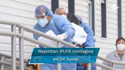 Download Video: México reporta 648 muertes por Covid-19 en las últimas 24 horas y 41 mil 115 nuevos contagios