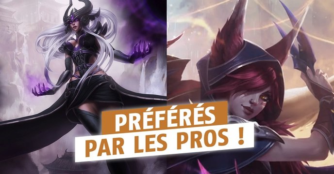 League of Legends : quels sont les picks préférés par les joueurs pros sur ce split ?
