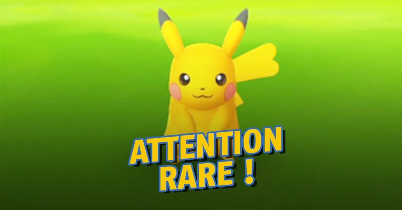 Pokémon GO : Pikachu et Raichu disposent désormais d'une version shiny !