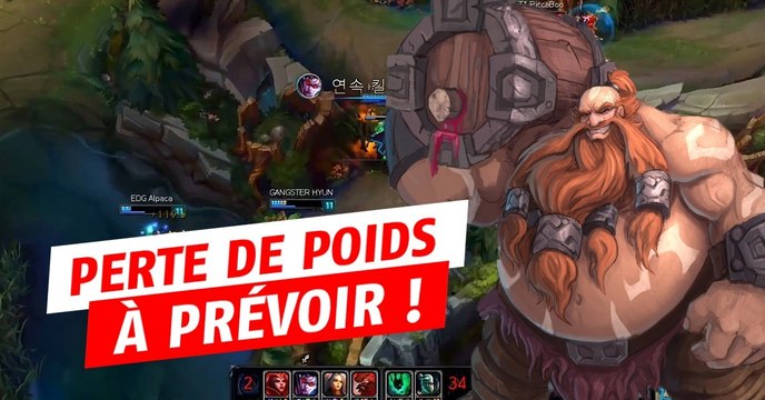 League of Legends : Riot compte s'intéresser à la place que prend Gragas