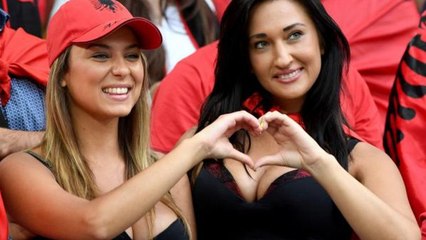 Euro 2016 : mais qui sont les deux supportrices de l'Albanie qui enflamment la toile