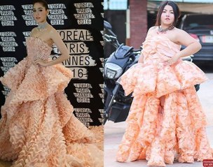 Elle crée une robe haute couture avec des paquets de chips !
