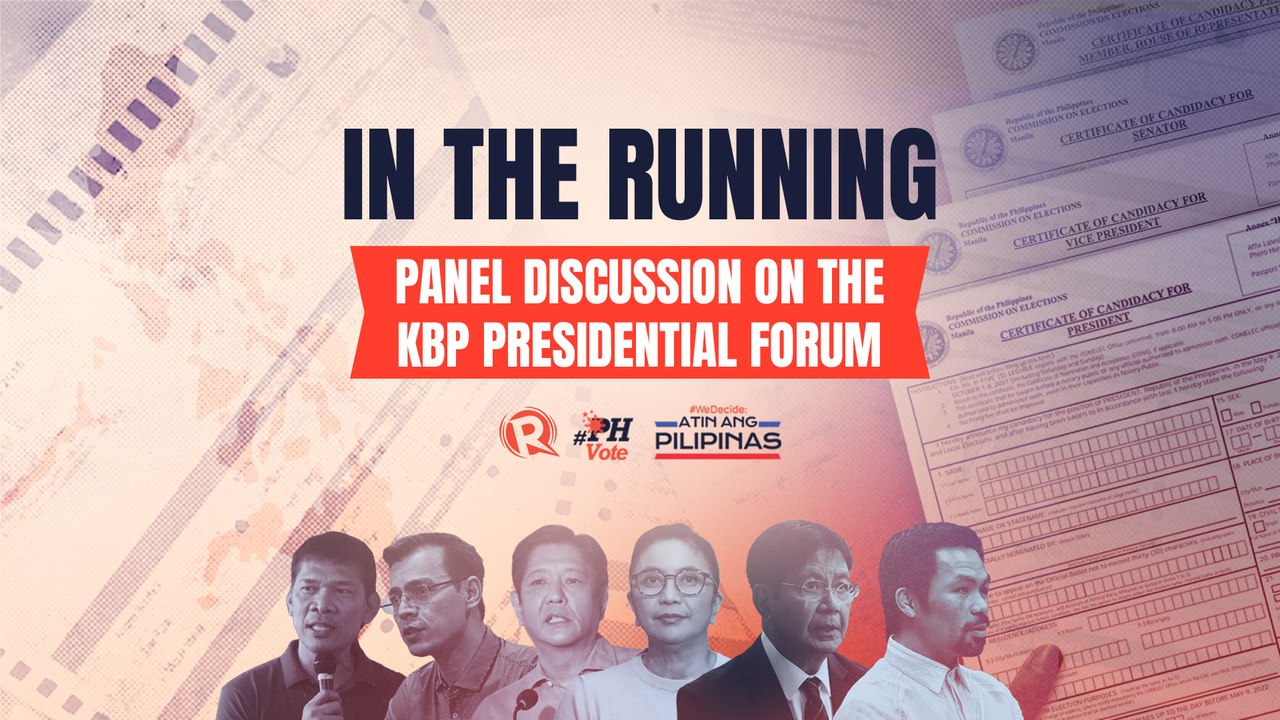 In the Running: Panel discussion on the KBP presidential forum