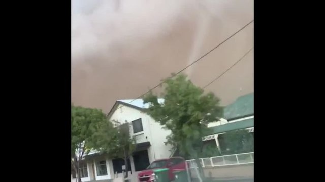 Wild weather in Wellington