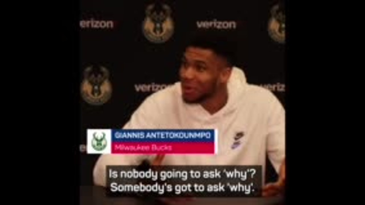 'Why did the orange lose the race?' - Giannis' dad jokes continue