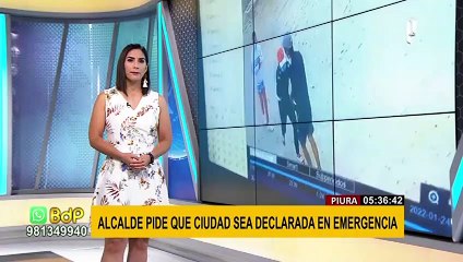 Alcalde de Piura pide que se declare la cuidad en emergencia