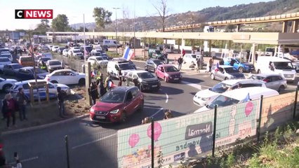 Départ du «convoi de la liberté» à Nice