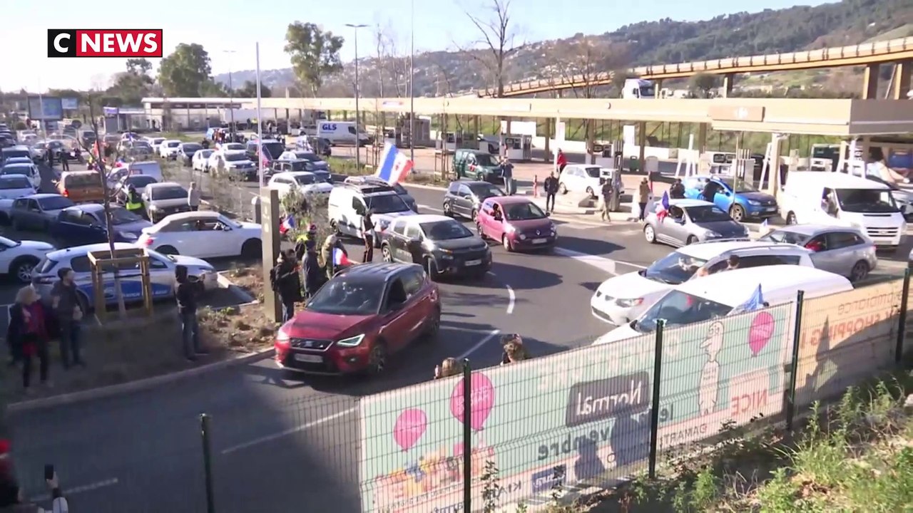 Départ du «convoi de la liberté» à Nice